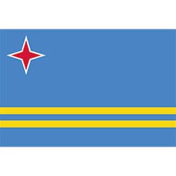 Aruba vlag - Transpack