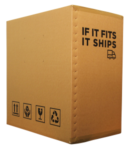 een pakket versturen met If it fits it ships - Transpack